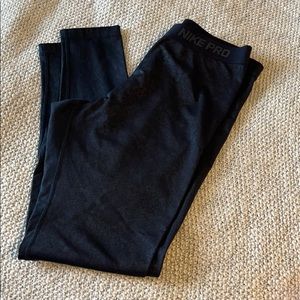 Nike Pro DriFit women’s thermal tights XL black